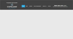Desktop Screenshot of copelandgroupservices.com
